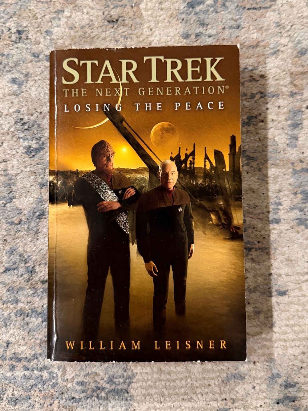 Star Trek The Next Generation: Losing the Peace by William Leisner - final price